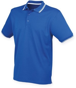 Henbury H482 - Polo cool plus con piping