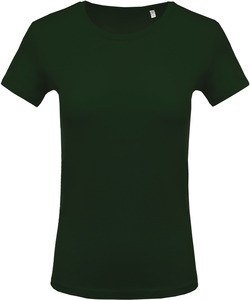Kariban K389 - T-shirt donna girocollo manica corta Verde bosco
