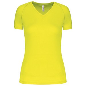 Proact PA477 - T-shirt donna sportiva a manica corta scollo a V