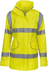 Yoko YHVP189 - Giacca alta visibilità "Management" donna Hi Vis Orange