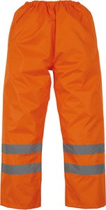 Yoko YHVS46 - Sovrapantaloni alta visibilità impermeabile Hi Vis Orange