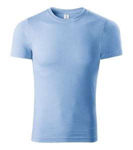 Piccolio P73 - T-shirt con vernice mista Light Blue