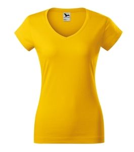 Malfini 162 - Maglietta Fit scollo V Donna Giallo oro