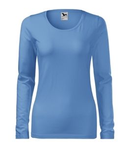 Malfini 139 - Maglietta Slim Donna Light Blue