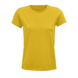 SOL'S 03581 - Crusader Women T Shirt Donna Aderente Girocollo Giallo oro
