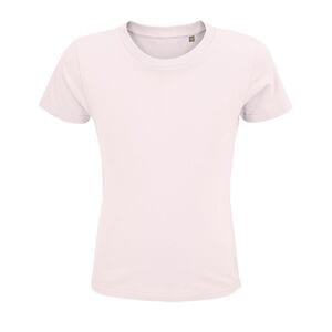 SOL'S 03580 - Crusader Kids T Shirt Uomo Slim Girocollo Rosa chiaro