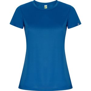 Roly CA0428 - IMOLA WOMAN T-shirt tecnica aderente con maniche corte in tessuto di poliestere riciclato CONTROL DRY