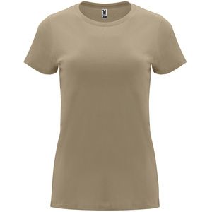 Roly CA6683 - CAPRI T-shirt manica corta sfiancata per donna Sabbia
