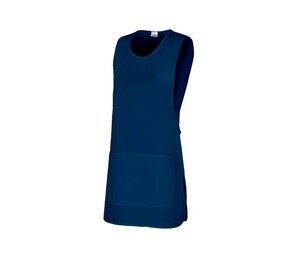 VELILLA V2542 - Grembiule scamiciato reversibile Blu navy