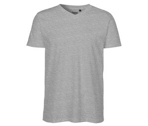 Neutral O61005 - T-shirt da uomo con scollo a V Sport Grey