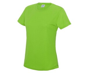Just Cool JC005 - T-shirt traspirante da donna Neoteric™ Electric Green