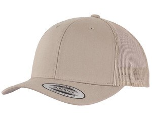 Flexfit FX6606 - Cappellino visiera curva stile camionista Khaki