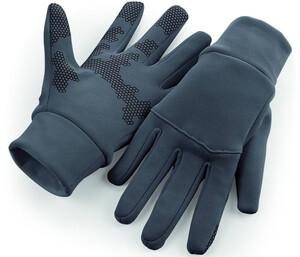 Beechfield BF310 - Softshell Sports Gloves Graphite Grey