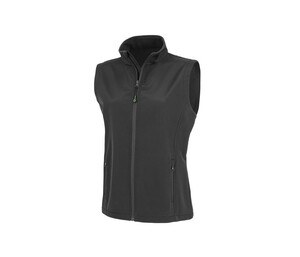 Result RS902F - Bodywarmer da donna in softshell di poliestere riciclato