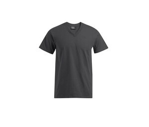 Promodoro PM3025 - T-shirt da uomo con scollo a V steel gray