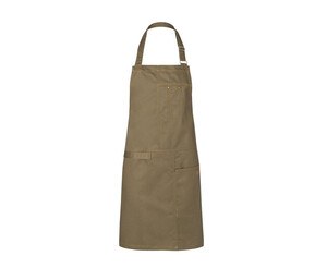 Karlowsky KYLS29 - Grembiule con bretelle in stile casual urbano Khaki