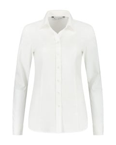 LEMON & SODA LEM3923 - Shirt Poplin mix LS for her Bianco