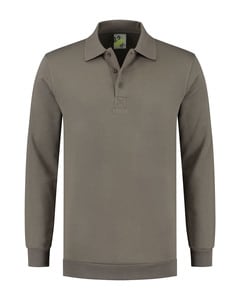 LEMON & SODA LEM4701 - Polosweater Workwear Uni Grigio perla