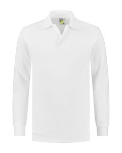 LEMON & SODA LEM4701 - Polosweater Workwear Uni Bianco