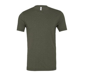 Bella + Canvas BE3413 - Maglietta Unisex Tri-blend Military Green Triblend