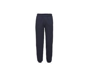 Fruit of the Loom SC4040 - Pantaloni da jogging con risvolto