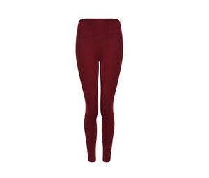 Tombo Teamsport TL370 - Leggings sportivi con tasca Deep Burgundy