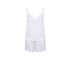 TOWEL CITY TC057 - Pyjama en satin femme White