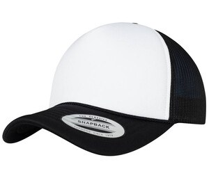 Flexfit 6005FC - Cappello da camionista Black / White / Black