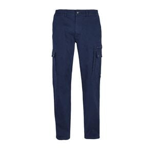 SOL'S 03820 - Docker Pantalone Uomo Strech Blu navy pro