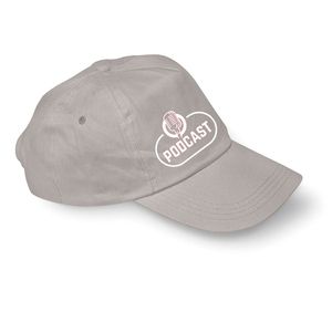 GiftRetail KC1447 - GLOP CAP Cappello a 5 pannelli Grey