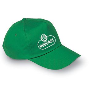 GiftRetail KC1447 - GLOP CAP Cappello a 5 pannelli Green