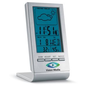 GiftRetail KC6460 - SKY Stazione meteorologica Argento