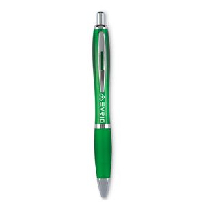 GiftRetail MO3314 - RIOCOLOUR Penna a sfera colorata Rio transparent green