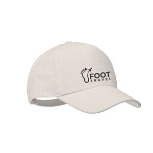 GiftRetail MO6176 - NAIMA CAP Cappellino da baseball in canap Beige