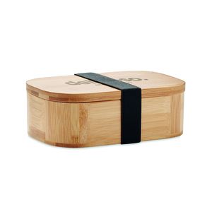 GiftRetail MO6377 - LADEN Portapranzo in bamboo. 650ml Wood