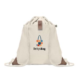 GiftRetail MO6550 - PANDA BAG Sacca in cotone riciclato Beige