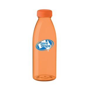 GiftRetail MO6555 - SPRING Bottiglia RPET 500ml transparent orange