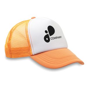 GiftRetail MO8594 - TRUCKER CAP Cappello camionista Neon Orange