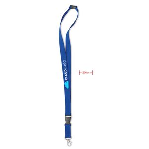 GiftRetail MO8595 - LANY Lanyard con moschettone Blu royal