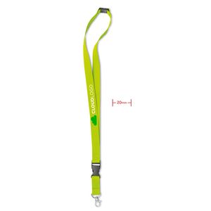 GiftRetail MO8595 - LANY Lanyard con moschettone Verde lime