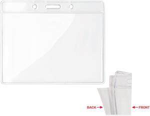 GiftRetail MO8599 - BADGY Badge Trasparente BADGY 10x8cm transparent