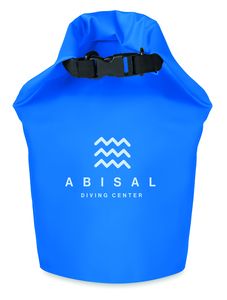 GiftRetail MO8787 - SCUBA Borsa waterproof in PVC. Misur Blu royal