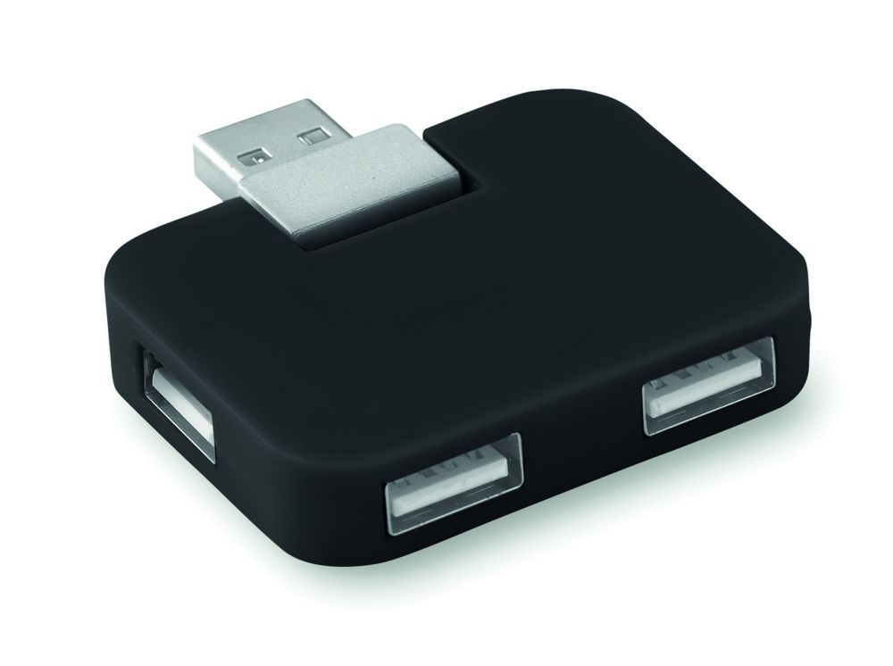GiftRetail MO8930 - SQUARE Multipresa USB