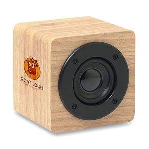 GiftRetail MO9084 - SONICONE Speaker wireless 3W 400 mAh Wood