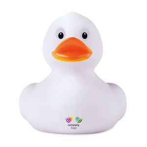 GiftRetail MO9279 - DUCK Anatra in in PVC Bianco