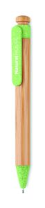 GiftRetail MO9481 - TOYAMA Penna a sfera in bamboo Green