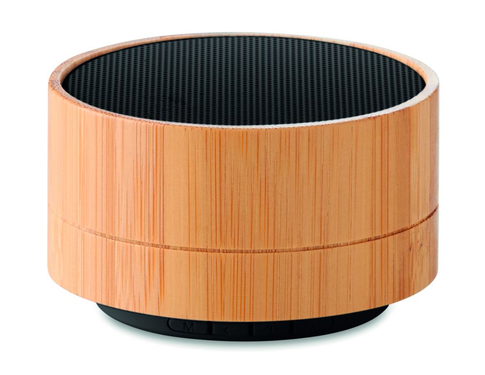 GiftRetail MO9609 - SOUND BAMBOO Speaker wireless in bamboo