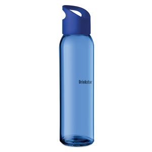 GiftRetail MO9746 - PRAGA Bottiglia in vetro Blu royal