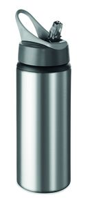 GiftRetail MO9840 - ATLANTA Bottiglia in alluminio 600ml matt silver