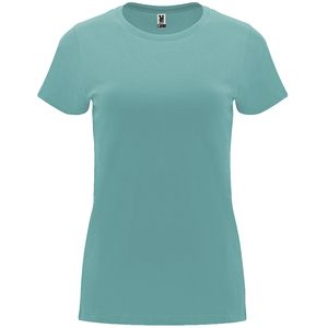 Roly CA6683 - CAPRI T-shirt manica corta sfiancata per donna Dusty Blue